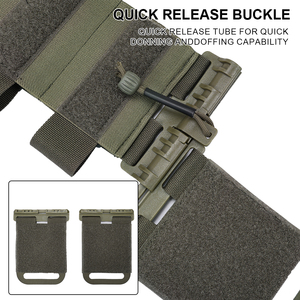 กระเป๋าใส่แม็กกาซีนแบบยุทธวิธี Molle 3 ช่อง ปลดเร็ว สายรัดไนลอน ใช้ได้กับอุปกรณ์ล่าสัตว์ทั่วไป - Product Image 4