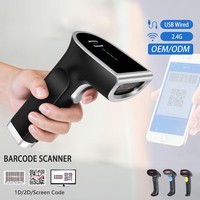Escáner de Código de Barras Inalámbrico USB de Alta Calidad 6700, Omnidireccional, CMOS, Anti-Caídas, Escaneo Rápido, para Uso en Almacenes