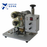 NanYun NY-801A Desktop Impressora de Fita Elétrica Expiração Data Impressão Máquina Número lote Coding Machine for Food Pouch Package