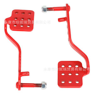 แป้นเหยียบรถโกคาร์ทสีแดงพร้อมเบรกและคันเร่งสำหรับผู้ใหญ่ ใช้ซ่อมแซม ใช้ระบบดิสก์เบรก - Product Image 5