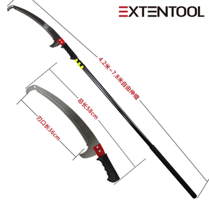 Sécateur télescopique professionnel de 3,6 m pour jardinage, avec poignée antidérapante en aluminium et éponge, pour l'élagage des <span class=keywords><strong>arbres</strong></span> - Product Image 2