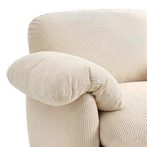 Divano Moderno Minimalista Monoposto in Scatola, Poltrona in Velluto a Coste per Appartamenti <span class=keywords><strong>e</strong></span> Spazi Piccoli - Product Image 4