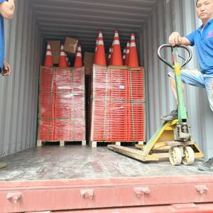 安全衝突防止バケット、プラスチック製道路バリケード、ホンチャオ製、屋外用、黄色、簡単に組み立て可能 - Product Image 6