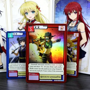 Cartes de jeu TCG personnalisées avec estampage holographique, cartes de sport, d'anime et de collection avec emballage - Product Image 3