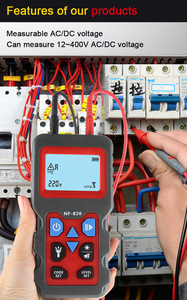 Ngầm dây định vị NF-826 Cáp lỗi định vị ngầm ống điện dây định vị Detector AC/DC 12-400V - Product Image 6