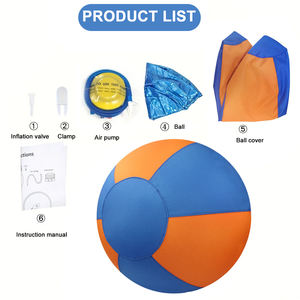 Pelota Interactiva para Perros, Ovejas y Caballos, de Tela Oxford, Inflable, Auto-lanzable, para Entrenamiento, Ejercicio y Pastoreo de Mascotas - Product Image 3