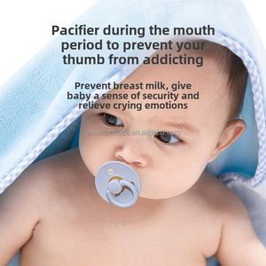 Sucette en silicone Lovey de qualité alimentaire pour bébé nouveau design sans BPA pour bébé sucette de dentition douce personnalisée en silicone pour bébé - Product Image 6