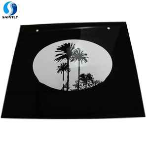 Offre Spéciale sérigraphie verre trempé pour porte de four à micro-ondes pièces panneau de verre couverture - Product Image 2