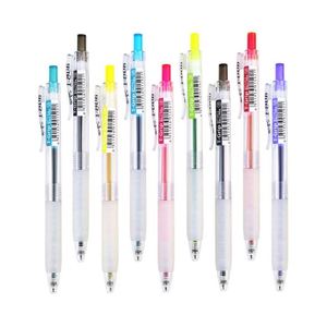 Stylo publicitaire personnalisé en plastique avec logo imprimé, encre gel Blackwater, idéal pour les étudiants et la promotion - Product Image 3