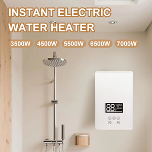 Calentador de Agua Eléctrico Instantáneo sin Tanque de 3.5-8.5kW, CE CB, 120-240 Voltios, Pequeño y Fácil de Instalar en Cualquier Lugar, Agua Caliente Ilimitada Bajo Demanda - Product Image 1