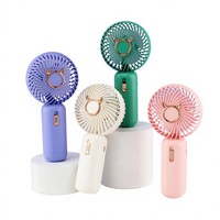 Mini ventilateur de charge USB portable avec contrôle du vent à deux vitesses pour les étudiants pour le refroidissement