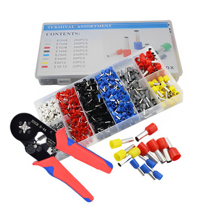 <span class=keywords><strong>Kit</strong></span> di <span class=keywords><strong>Pinze</strong></span> Crimpatrici YTH con 1200 Terminali a Capocorda, Set di Utensili per Crimpatura Fili per Cablaggio Elettrico - Product Image 3