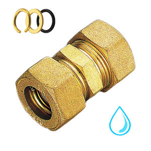 TIEMME 22 Ajuste recto intermedio BSPP/NPT Junta tórica mecanizada Varios aleación de acero al carbono Cobre Acero inoxidable Zinc - Product Image 3