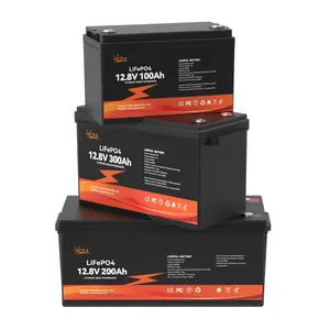 Koop Oplaadbare Lithium Ion Lifepo4 12V 24V Batterij 100ah 200ah 300ah Lood Zuur Batterij Vervanging