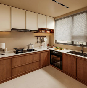 ตู้ครัวแบบแยกส่วนสำหรับวิลล่าตู้ครัวติดผนังตามสั่ง - Product Image 6