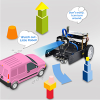 Keyestudio KEYBOT codificación Robot Educativo coche inteligente Kit para Arduino madre robótica IR control remoto inalámbrico Kit de electrónica