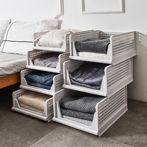Sample the Board Type PP Foldable Eco-Friendly <b>Wardrobe</b> Clothes Storage Drawer <b>Basket</b> with 10-20L Capacity - Product Image 3