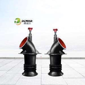 900m3 ngang dòng chảy hướng trục bơm gang chìm ly tâm ao cá Máy bơm nước cho xử lý nước thải - Product Image 4