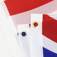 En Stock, Banderas Británicas para Exteriores, Bandera del Reino Unido de Poliéster, Union Jack de 5x3, 90x150cm, Plegable, Impresa en Serigrafía