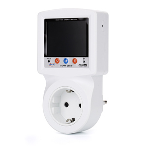 Prise intelligente Wi-Fi JIUJI EU/UK TUYA avec <span class=keywords><strong>disjoncteur</strong></span>, protection contre les surtensions (OVP/UVP), protection contre les surintensités (OCP), fonction de minuterie, prépaiement, affichage V/A/Hz/PF/kWh et détection de fuite - Product Image 6
