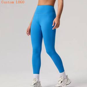 Özel Tasarım Dikişsiz Kadın Uzun Kollu Yoga Takımları Yüksek Kaliteli Slim Fit Spor Kıyafeti Aktif Tayt 2 Yüksek Bel Yoga Taytı - Product Image 2