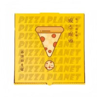 Boîtes à pizza en gros, personnalisées, avec doublure intérieure en aluminium, résistantes à la graisse, pour restaurants de pizzas