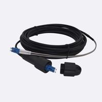 Câble blindé CPRI FTTA de haute qualité, connecteurs PDLC FULLAXS NSN, cordon de brassage à fibre optique extérieur 2 cœurs