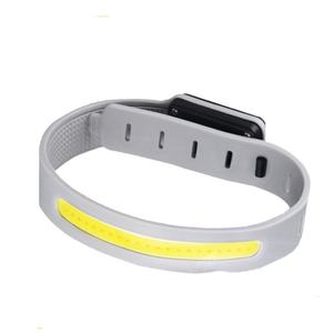 COB LED <span class=keywords><strong>Brassard</strong></span> Lumière 350mAh 500LM Sport Bras Jambe Bracelet Lumière Type-C USB C Rechargeable IPX4 Étanche Portable Lampe - Product Image 3