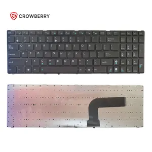 Teclado de laptop para asus, k52 k52f k52n k53 k53s k53sv k72f a53 a52j a52 g51 g51 v g73 g60 g53 g72 com quadro, teclado de notebook