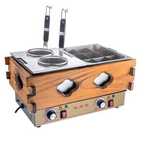 Equipo de cocina comercial Utensilios de cocina eléctricos Kanto <span class=keywords><strong>Olla</strong></span> caliente Alimentos y fideos Utensilios de cocina Latas Nuevo Control de temperatura de 220 voltios - Product Image 4