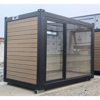 Maison conteneur préfabriquée de qualité supérieure, structure robuste, grand espace, idéale pour poste avancé isolé, service personnalisé
