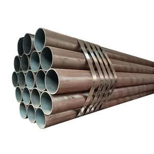 API 5L Round Black Galvanised Seamless Carbon Steel Pipe/Tube For Natural Gas And Oil Pipeline