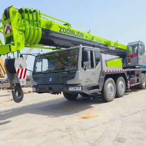 Grue tout-terrain d'occasion Zoomlion de 50 tonnes, moteur et pompe de qualité, camion de construction robuste avec grue - Product Image 1