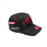 Casquettes de baseball de luxe pour hommes à 5 panneaux, style A-frame, en daim, à large bord doré, avec logo métallique, pour barbiers, vente en gros