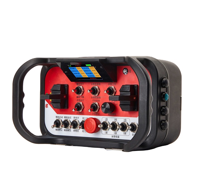 Industrial Waterproof Handheld Radio Remote Control Transmitter with 260m Range Rechargeable Battery PWM Control