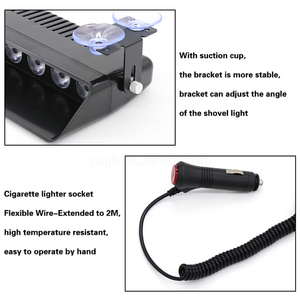 Faro de emergencia <span class=keywords><strong>para</strong></span> <span class=keywords><strong>parabrisas</strong></span> de coche, luz estroboscópica de advertencia de emergencia, 12 <span class=keywords><strong>LED</strong></span>, intermitente, rojo, azul, doble color, gran oferta, 2022 - Product Image 5