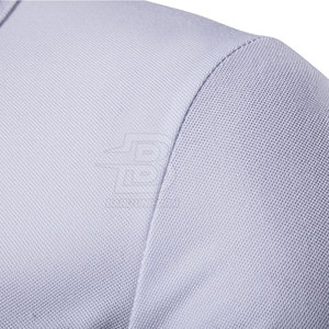 Nouvelle conception de polos pour hommes en grande taille, motif uni, coton et polyester, manches courtes, fabriqué au Pakistan, prix de gros - Product Image 6