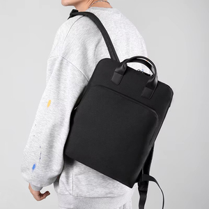 Sac à dos pour ordinateur portable unisexe de haute qualité en Oxford avec logo personnalisé, géométrique, USB, imperméable, antivol, pour les voyages d'affaires, capacité de 20 à 39 L - Product Image 5
