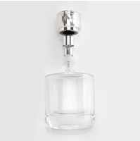 Lot de 100 flacons de parfum en verre transparent de 100 ml, design cylindrique, anti-fuite, avec pompe pulvérisatrice, pour eau parfumée, avec boîte de présentation