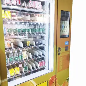 Máquina vendedora de barra de chocolate, máquina infantil de venda de gelo, arroz solar