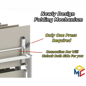 Hiện Đại Học Sinh Viên Kết Hợp Học Tập Đào Tạo Bàn Có Thể Gập Lại Dành Cho Người Lớn Nghiên Cứu Bàn Ghế Cho Đào Tạo Trường - Product Image 3