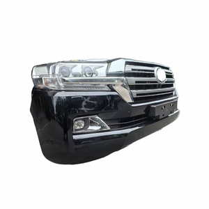 Conjunto de Parachoques Delantero Usado de Alta Calidad para Toyota <span class=keywords><strong>Land</strong></span> <span class=keywords><strong>Cruiser</strong></span> con Rejilla de Radiador, Amplificador Metálico y Faros - Product Image 2