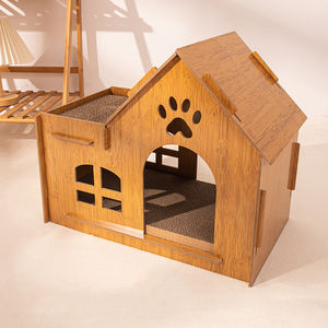 Indoor Krabhuis Doos Pet Golfkarton Kat Scratchers Gezellig Kat Krabben Huis - Product Image 3