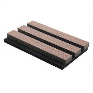 Panel Acústico Moderno de MDF Resistente al Fuego, Alta Reducción de Ruido <span class=keywords><strong>para</strong></span> <span class=keywords><strong>Aislamiento</strong></span> Acústico de Paredes Interiores, Salas de Estar, Pasillos y Dormitorios - Product Image 4