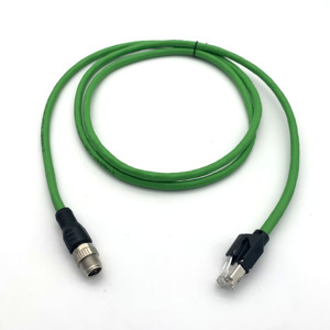 Svlec Industrial <span class=keywords><strong>Ethernet</strong></span> IP67 M12 Câble de connexion mâle RJ45 Cat. Câbles de communication droit mâle 6A - Product Image 5