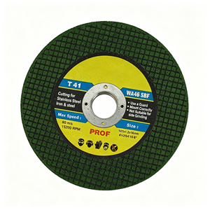 Disque abrasif de 107 mm pour métal, acier inoxydable, agent de liaison en résine, moyen, durable, disque de coupe, oxyde d'aluminium - Product Image 2