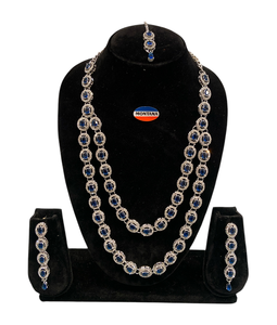 Luxury AD Multilayer <b>Necklace</b> <b>Set</b> for Ladies Statement Jewelry for <b>Weddings</b> Parties Evening Wear Bridal Functions and Gifts - Product Image 3