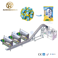 Machine d'emballage automatique YH pour bonbons gélifiés, tri et comptage des aliments, emballage en sachets préformés pour emballage secondaire