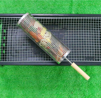 Barbecue d'extérieur en acier inoxydable pour la cuisson de la viande, cage portable, outils à charbon de bois, dispositif anti-brûlure, personnalisation en gros