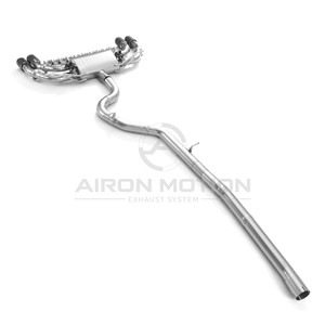 Compatible avec <span class=keywords><strong>Audi</strong></span> S3/A3/<span class=keywords><strong>TT</strong></span>/Golf R MK7/MK7.5, échappement arrière double à quatre sorties en acier inoxydable avec soupapes électroniques - Équipe de modification professionnelle - Product Image 4